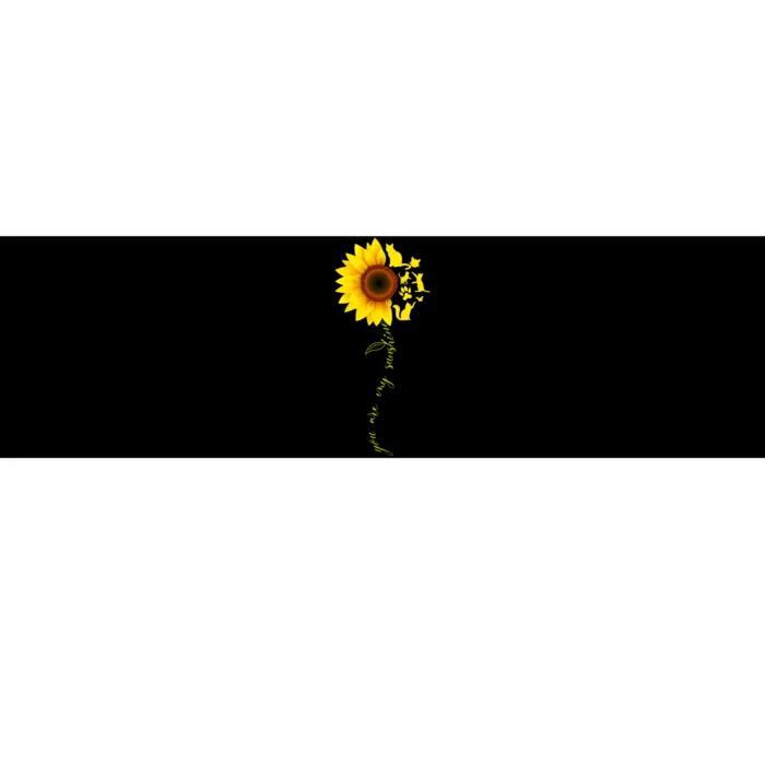 Cat Sunflower Sunshine Bumper Sticker