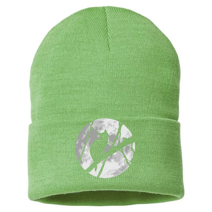 Cat To The Moon Sustainable Knit Beanie