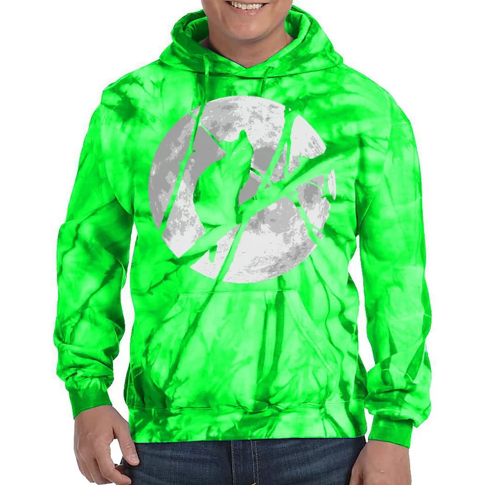 Cat To The Moon Tie Dye Hoodie