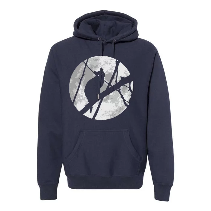 Cat To The Moon Premium Hoodie