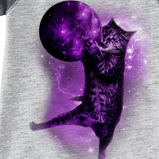 Cat World Galaxy Infant Baby Jersey Bodysuit