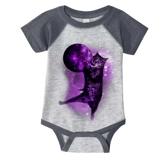 Cat World Galaxy Infant Baby Jersey Bodysuit