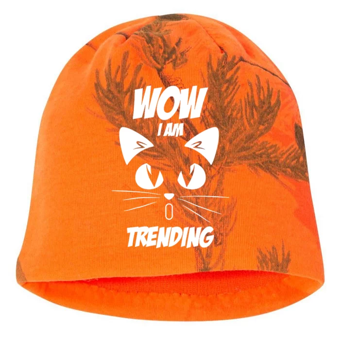 Cat Wow I'm Trending Kati - Camo Knit Beanie