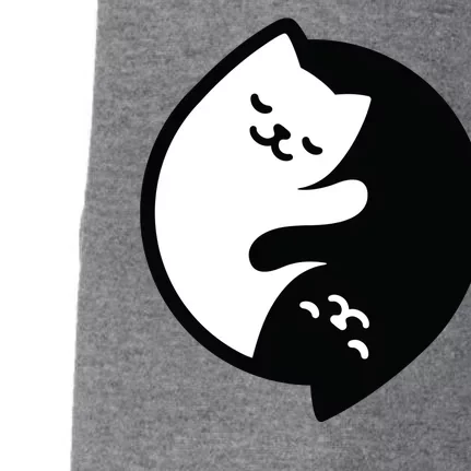 Cat Yin And Yang Cute Doggie 3-End Fleece Hoodie