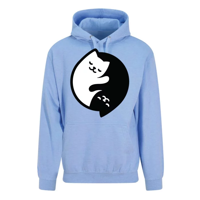 Cat Yin And Yang Cute Unisex Surf Hoodie