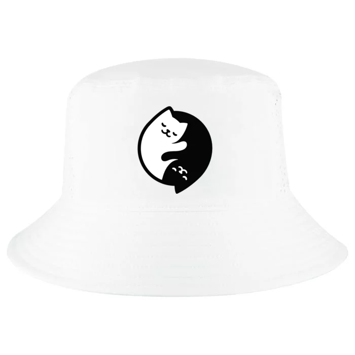 Cat Yin And Yang Cute Cool Comfort Performance Bucket Hat