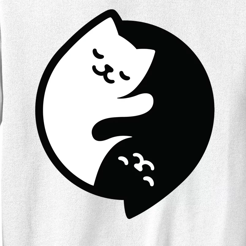 Cat Yin And Yang Cute Sweatshirt