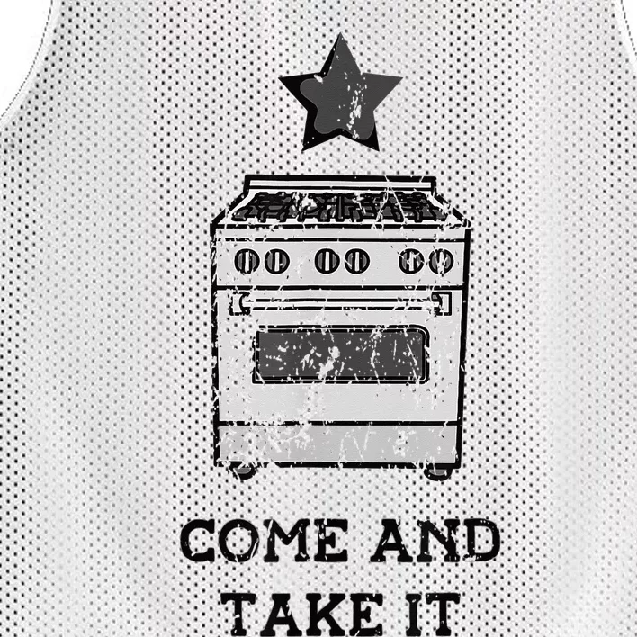 Come And Take It President Joe Biden Ban On Gas Stoves Mesh Reversible Basketball Jersey Tank