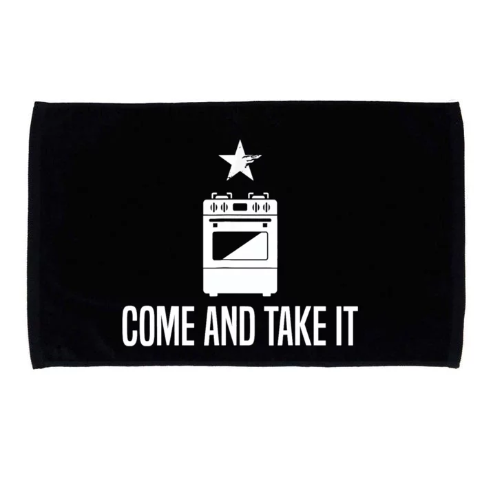 Come And Take It President Joe Biden Ban On Gas Stoves Microfiber Hand Towel