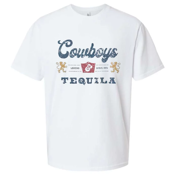 Cowboys And Tequila Sueded Cloud Jersey T-Shirt