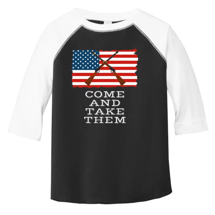 Come And Take It 2nd Amendment Gun Rights I Will Not Comply Toddler Fine Jersey T-Shirt