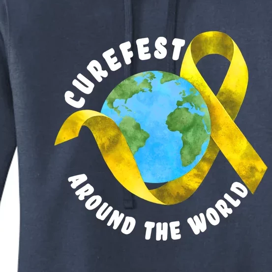 CureFest Around The World Women's Pullover Hoodie