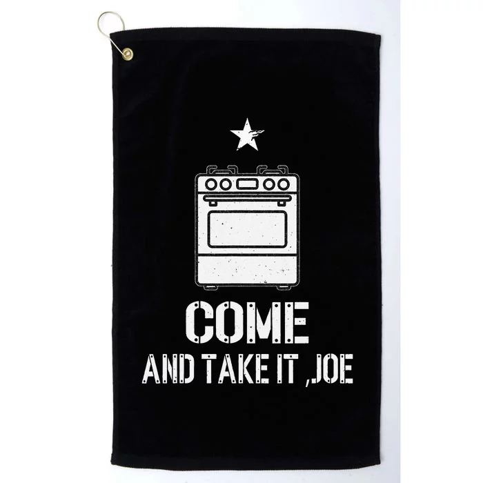 Come And Take it Gas Stove Come And Take it Joe Gas Stove Platinum Collection Golf Towel