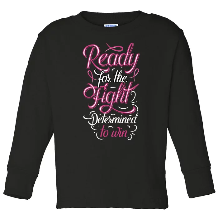 Cancer Awareness T Toddler Long Sleeve Shirt