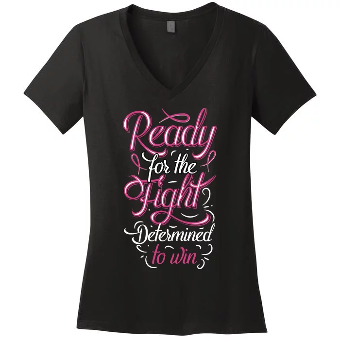 Cancer Awareness T Women's V-Neck T-Shirt