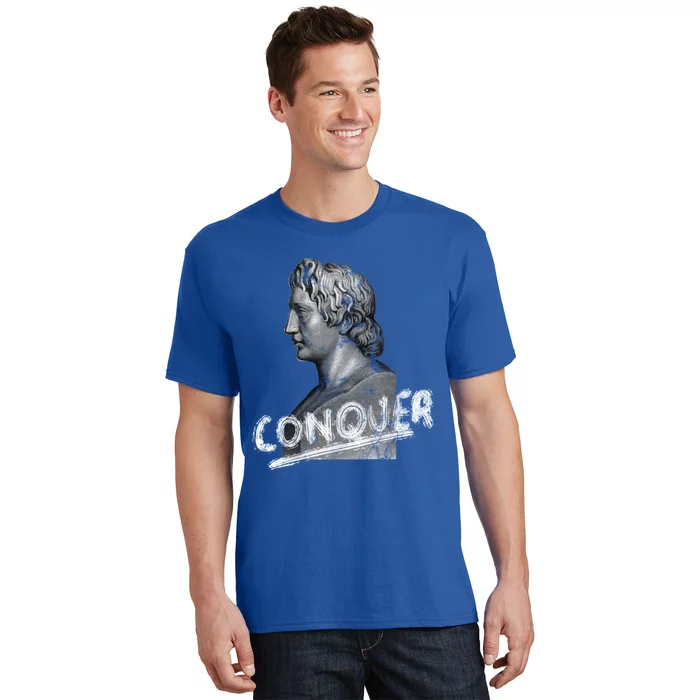 Conquer Alexander The Great Head Ancient Greece History Cute Gift T-Shirt