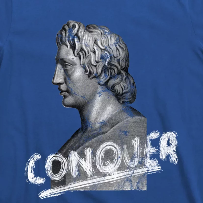 Conquer Alexander The Great Head Ancient Greece History Cute Gift T-Shirt