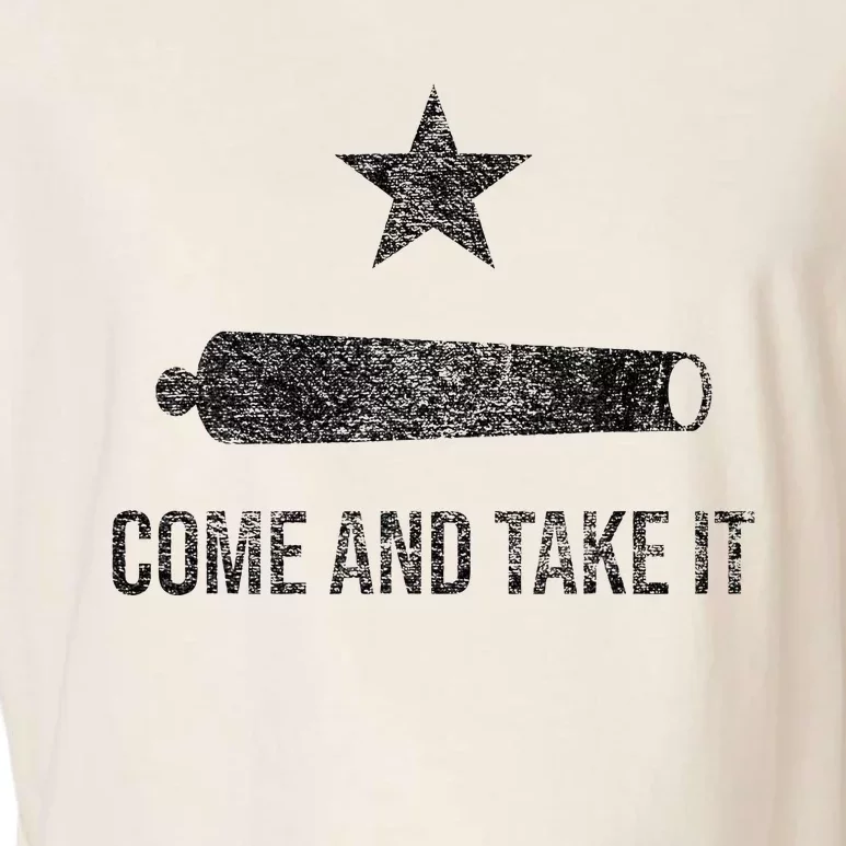 COME AND TAKE IT FLAG TEXAS PRIDE GONZALES CANNON Garment-Dyed Women's Muscle Tee