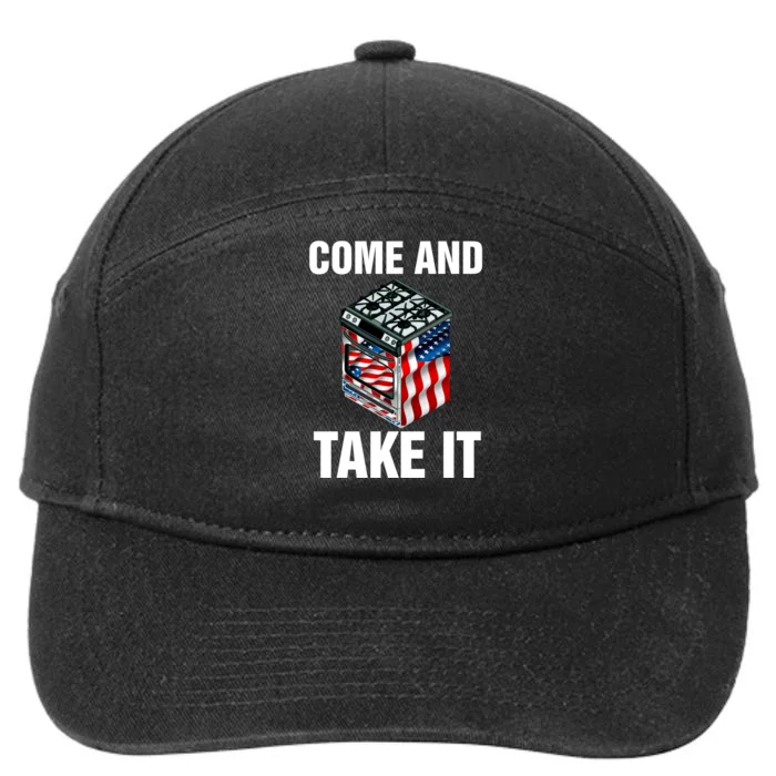 Come And Take President Joe Biden Ban Gas Stoves Funny 7-Panel Snapback Hat