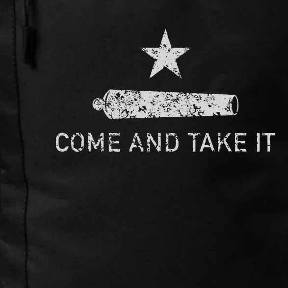 Come And Take It Texas Gift For Texans Daily Commute Backpack