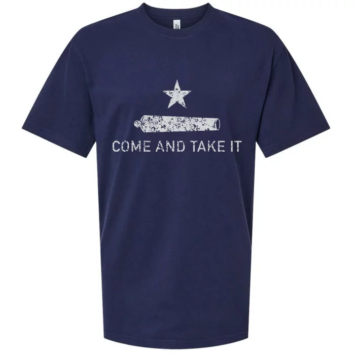 Come And Take It Texas Gift For Texans Sueded Cloud Jersey T-Shirt