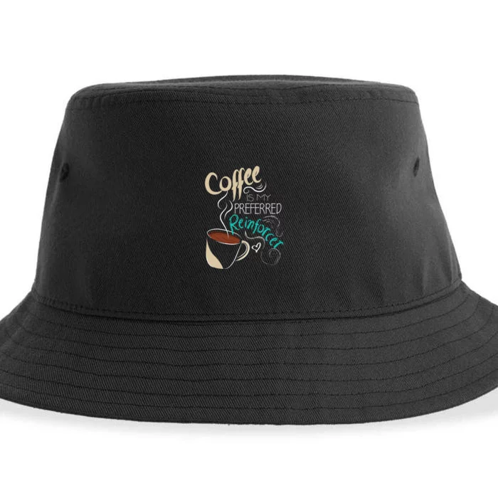 Coffee ABA Therapist Autism Teacher Behavior Analyst Sustainable Bucket Hat