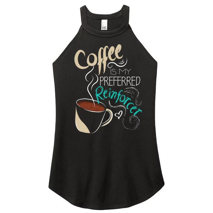 Coffee ABA Therapist Autism Teacher Behavior Analyst Women’s Perfect Tri Rocker Tank