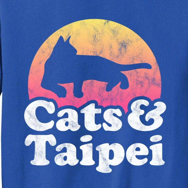 Cats And Taipei S Or S Cat And Taiwan Gift Sweatshirt