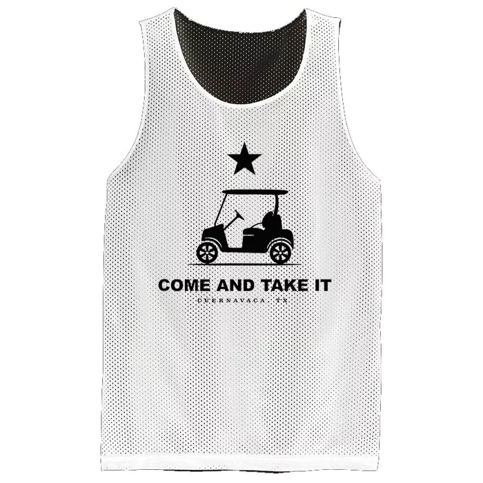 Come And Take It Mesh Reversible Basketball Jersey Tank