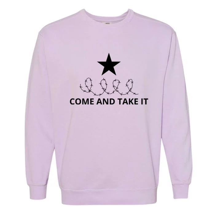 Come And Take It Garment-Dyed Sweatshirt