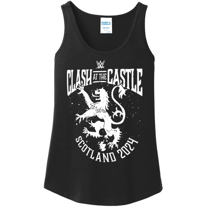 Clash At The Castle 2024 Coat Of Arms Ladies Essential Tank