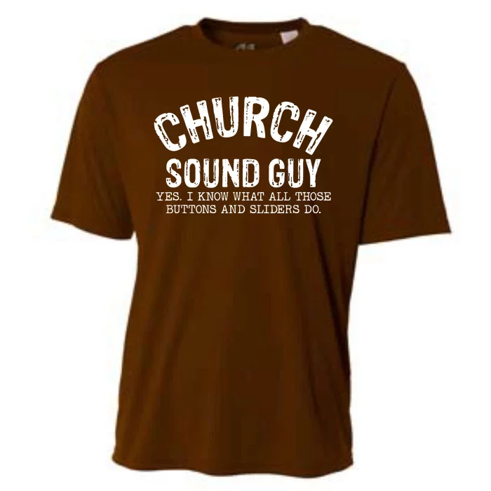 Church Audio Techs Cooling Performance Crew T-Shirt