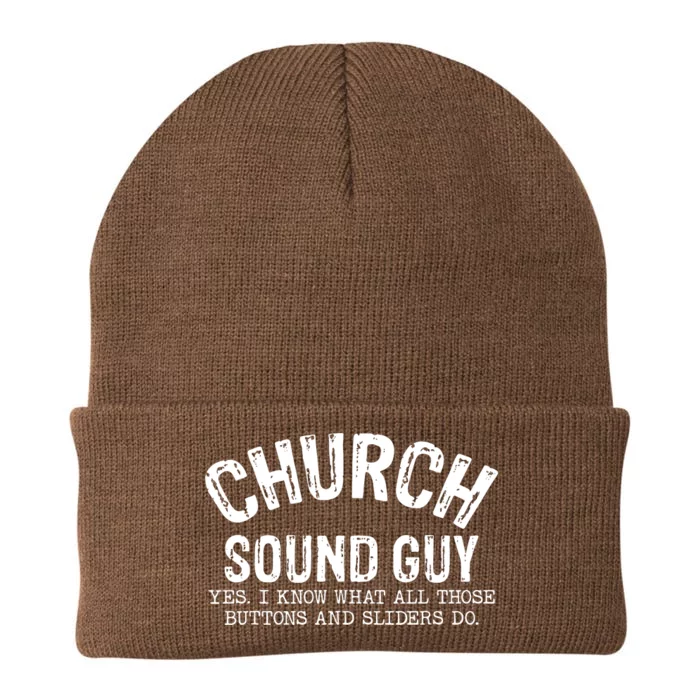 Church Audio Techs Knit Cap Winter Beanie