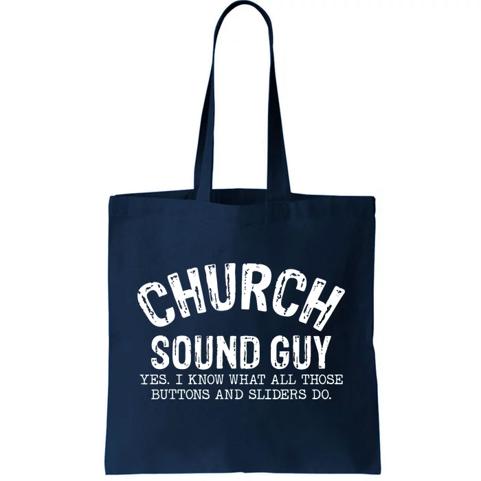 Church Audio Techs Tote Bag