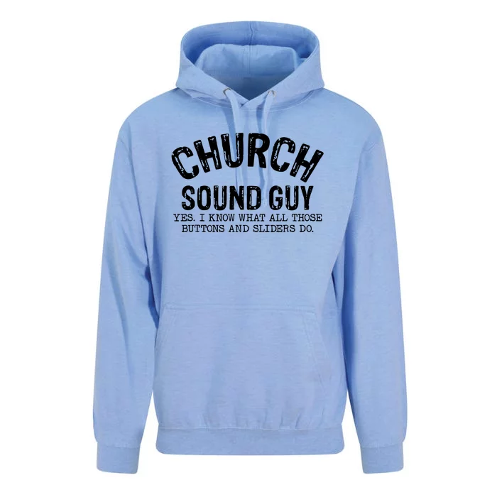 Church Audio Techs Unisex Surf Hoodie