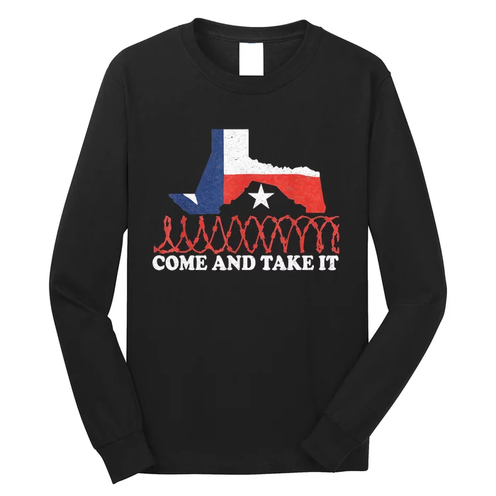 Come And Take It Supreme Court Texas Border 2024 Long Sleeve Shirt