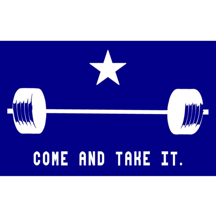 Come And Take It Barbell Active Weight Lifting Power Lifting Gift Bumper Sticker