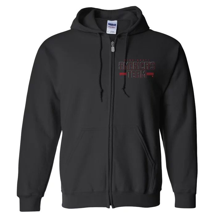 Cincinnati America’s Team Full Zip Hoodie