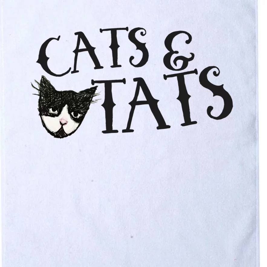 Cats And Tats Gift Platinum Collection Golf Towel