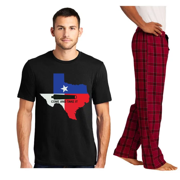 Come And Take It Canon Texas State Flag 1836 Gift Pajama Set