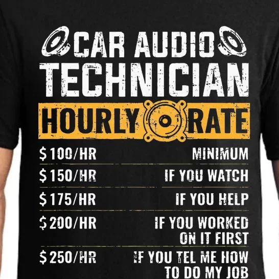 Car Audio Technician Hourly Rate Technician Car Audio Pajama Set