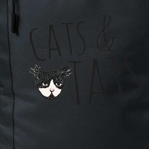 Cats and Tats cat tattoo lover Cats & Tats Daily Commute Backpack