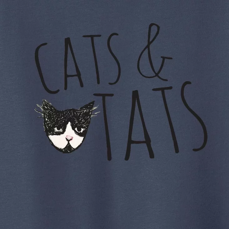 Cats and Tats cat tattoo lover Cats & Tats Toddler T-Shirt