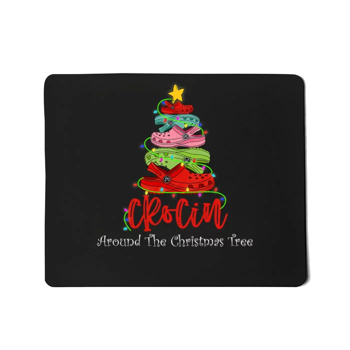 Crocin Around The Christmas Tree Mousepad