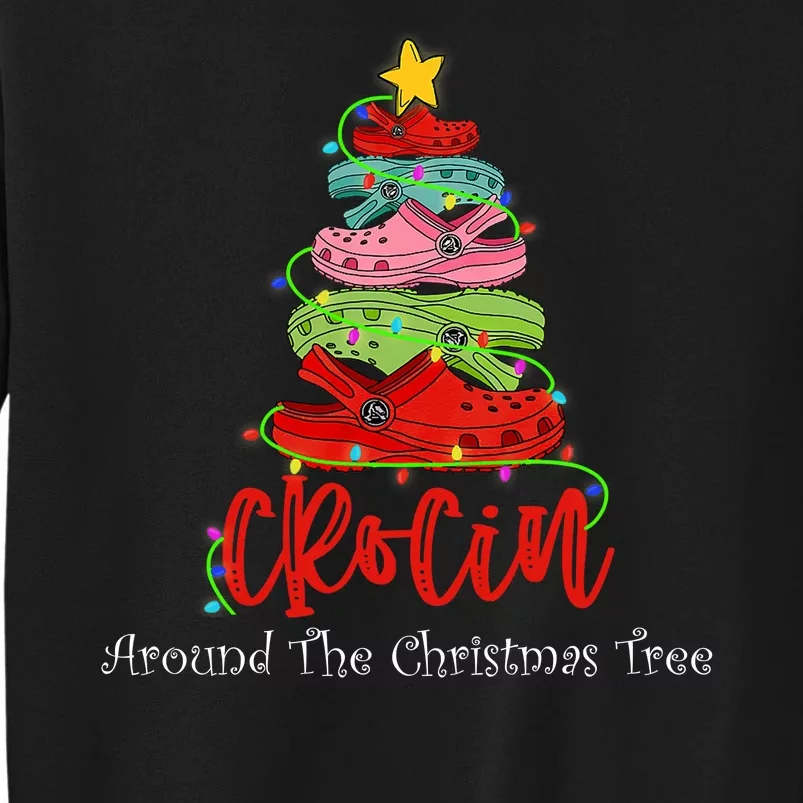 Crocin Around The Christmas Tree Tall Sweatshirt