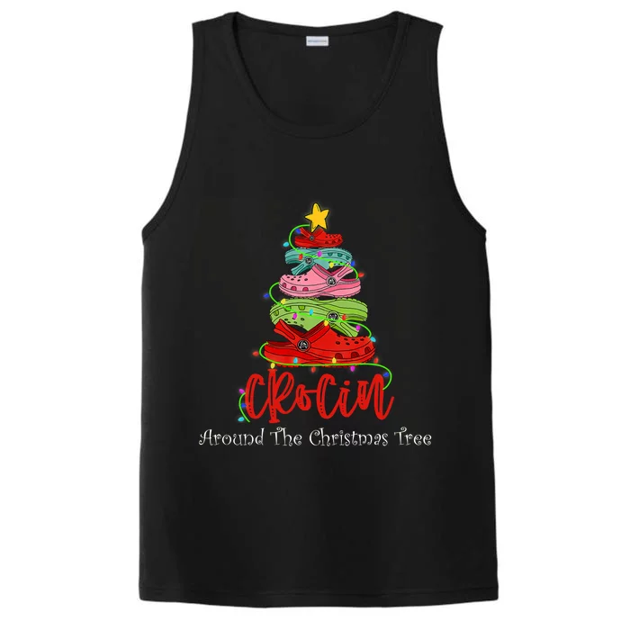 Crocin Around The Christmas Tree Performance Tank