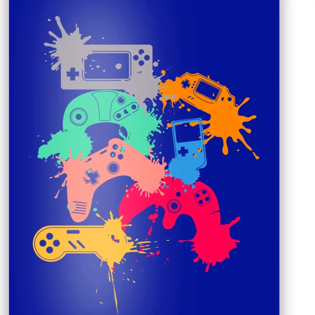 Control All The Things Video Game Controller Funny Gaming L Great Gift Poster