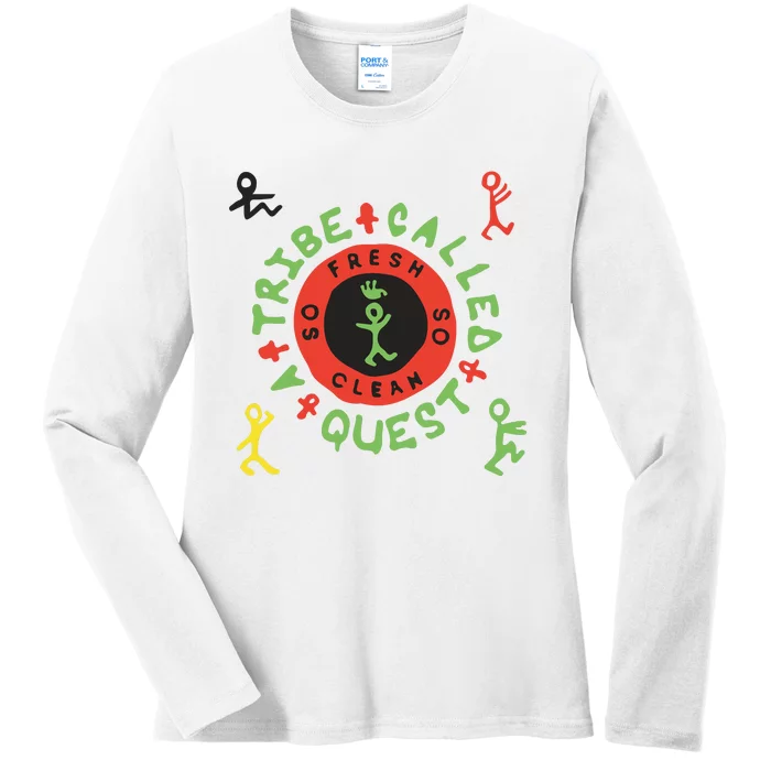 Classic A Tribe Called Quest Ladies Long Sleeve Shirt