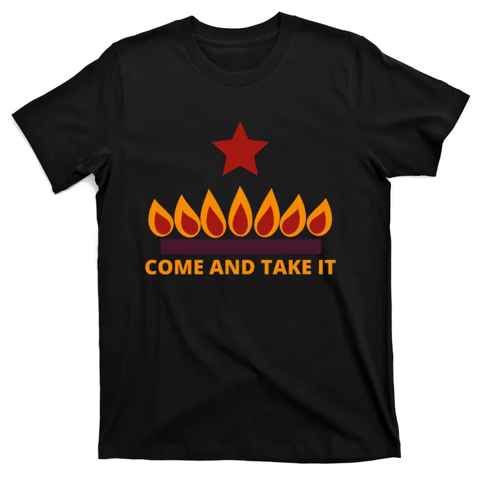 COME AND TAKE IT STOVE Funny T-Shirt