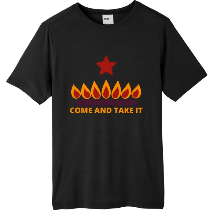 COME AND TAKE IT STOVE Funny ChromaSoft Performance T-Shirt